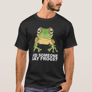 T-shirt Toad Pour Une Étudier Collecteur De Grenouille 1