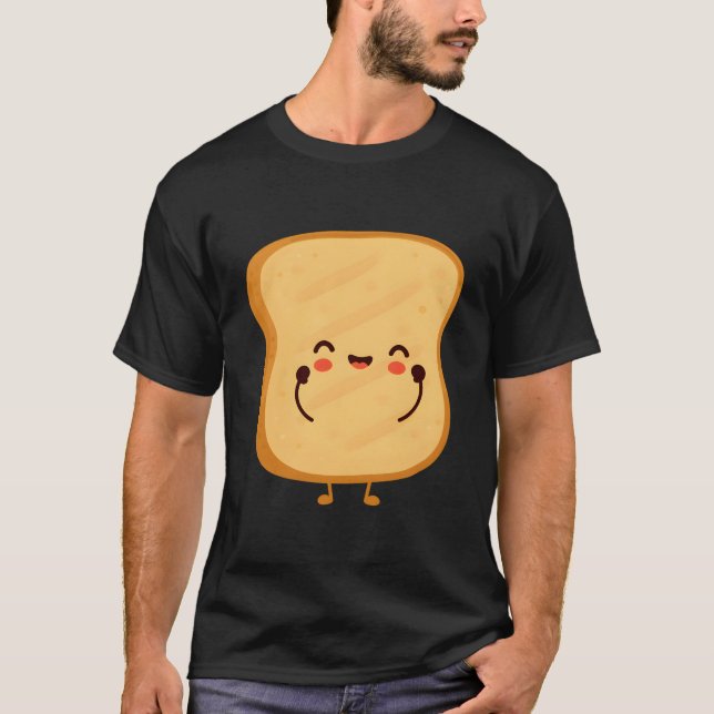 T-shirt Toast Collection Toast Black Small (Devant)