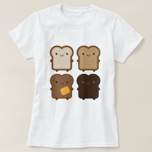 T-shirt Toast de Kawaii