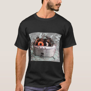 T-shirt Toaster Grill Art rétro Tee