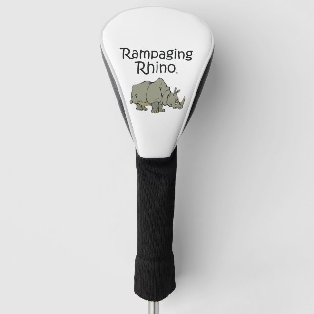 T-SHIRT tobender Rhino Golf Headcover (Vorderseite)