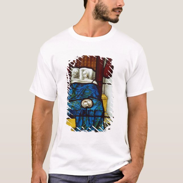 T-shirt Tobias et Sarah dans le lit (Devant)