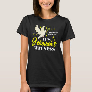 T-shirt Toc Toc C'est un Témoins de Jéhovah TJ