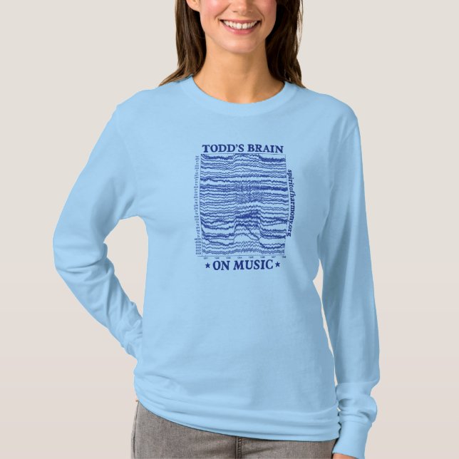 T-shirt todd-cerveau (Devant)