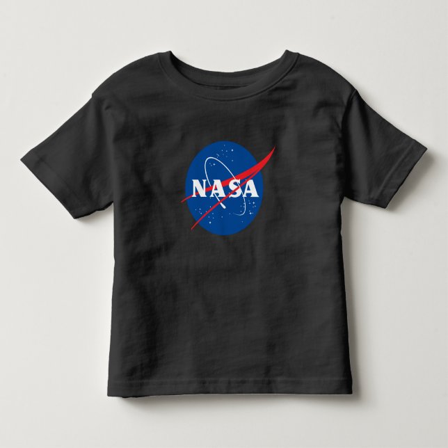 T-shirt Toddler Iconique de la NASA (Eclipse Black (Devant)