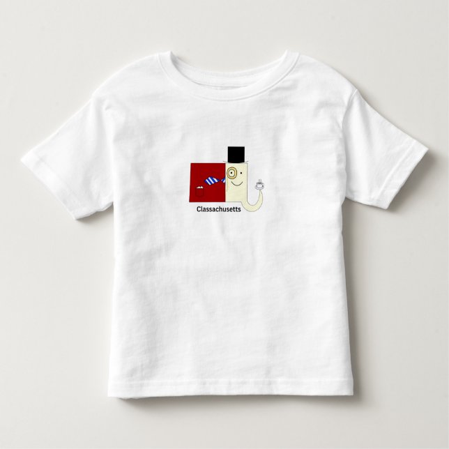 T-Shirt Toddler Massachusetts (Devant)