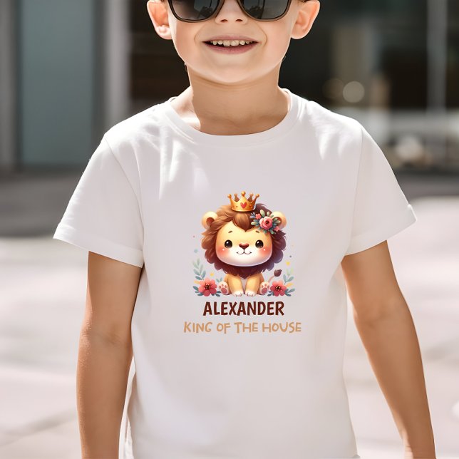 T-shirt Toddler personnalisable avec un mignon lio (Créateur téléchargé)