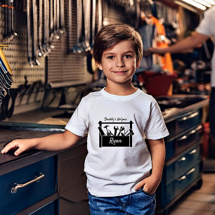 T-shirt Toddler personnalisé de l'aide de papa