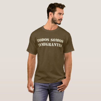 T-shirt Todos Somos Inmigrantes