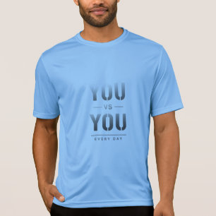 T-shirt Toi contre Toi Chaque Jour Motivation Fitness Di
