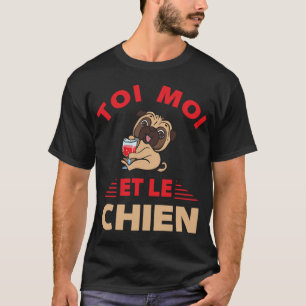 T-shirt Toi moi et le chien humour anniversaire famille