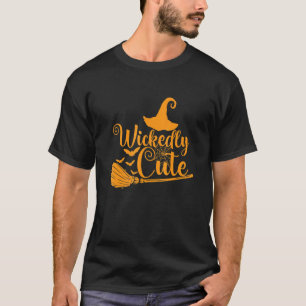 T-shirt Toile d'araignée d'Halloween et sorcière méchammen