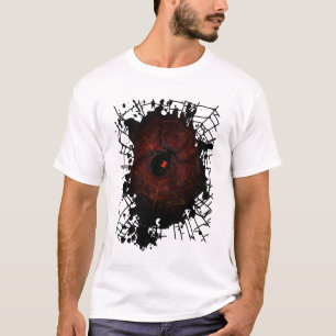 T-shirt Toile d'araignée Veuve noire Gothique Sombre Décon