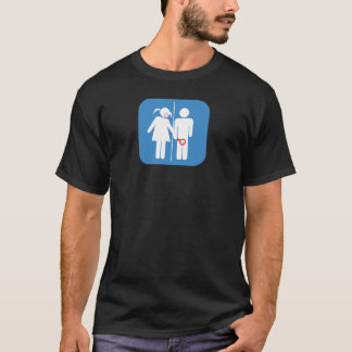 T-shirt Toilette Betty - "petit Dick "