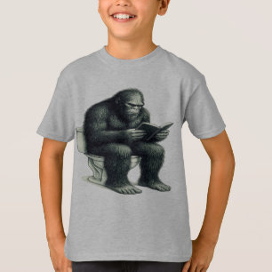 T-shirt Toilette Bigfoot