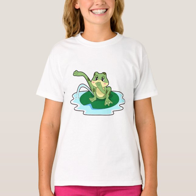 T-shirt Toilette de grenouille (Devant)