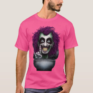 T-shirt Toilette d'horreur Monstre 26 amis
