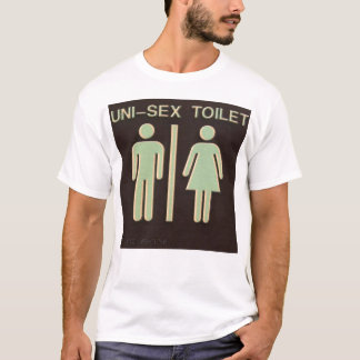 T-shirt Toilette unisexe