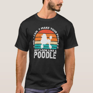 T-shirt Toiletteur pour Caniches Toilettage pour Animaux d