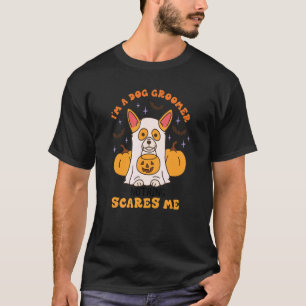 T-shirt Toiletteur pour chien Toilettage Halloween Animal