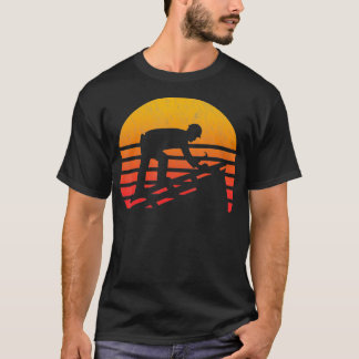 T-shirt Toit Sunset Retro vintage