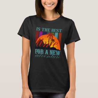 T-shirt Toit Tente Camping Camper Van Outdoor Nature Avent
