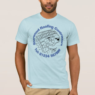T-shirt Toiture, Carrelage et revêtement.