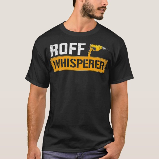 T-shirt toiture murmurer toit toit _1 (Devant)