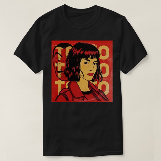 T-shirt Tokio La Casa de Papel (Design devant)