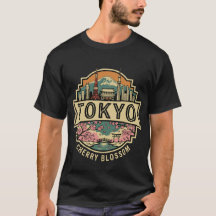 Tokyo City Skyline Japon Cerisier en fleurs