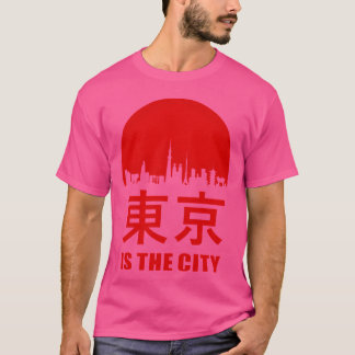 T-shirt Tokyo est la ville amie