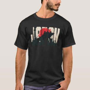 T-shirt Tokyo Japon Attaque Monster
