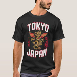 T-shirt Tokyo Japon Dragon - Urban Street Style Tee