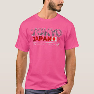 T-shirt Tokyo Japon Terre du Soleil Levant