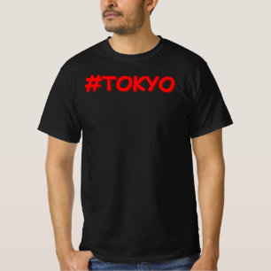 T-shirt "#Tokyo" Joli Design. Commandez dès maintenant 