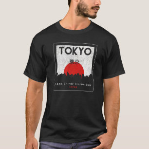 T-shirt Tokyo Le Pays Du Soleil Levant Japon
