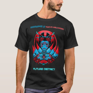 T-shirt Tokyo Reloaded – Artbook Cyberpunk Japon par BurnC