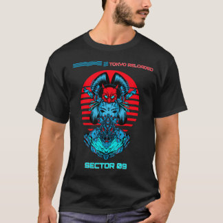 T-shirt Tokyo Reloaded – Cyberpunk Samurai Geisha Japan