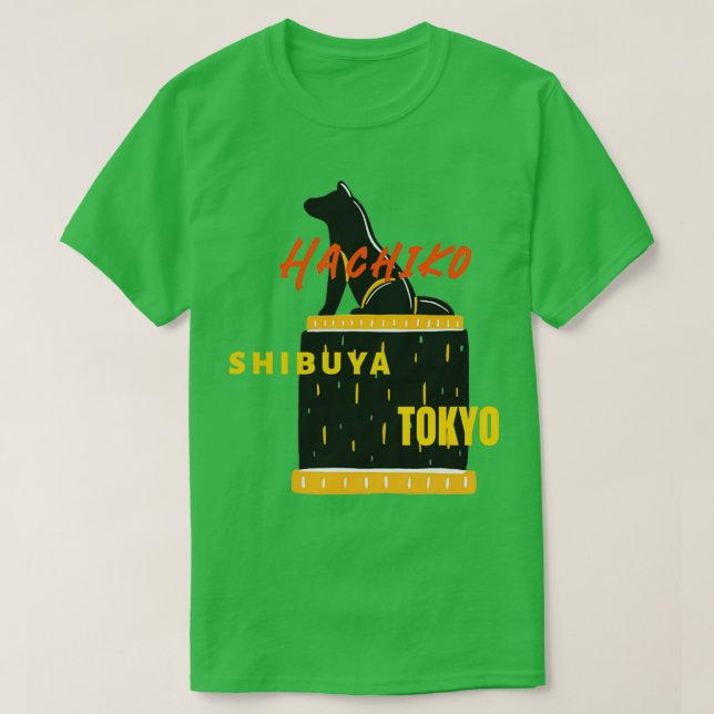 T-shirt Tokyo Shibuya Hachiko (Design devant)
