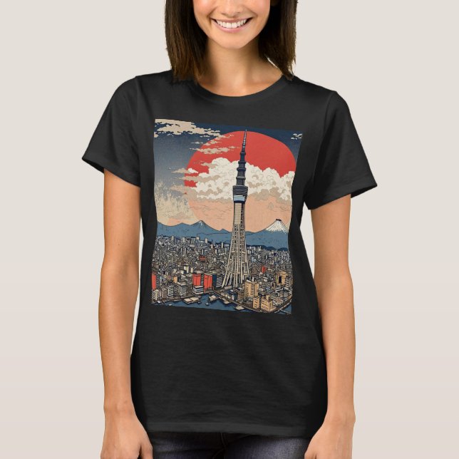 T-shirt Tokyo Skytree (Devant)