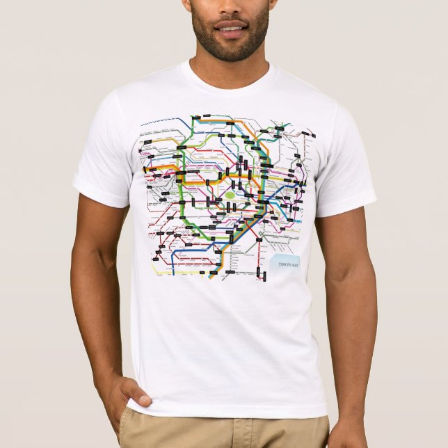 T-shirt Tokyo-souterrain (Devant)