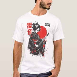 T-shirt Tokyo Yami – Guitariste de Thunder Sound avec Japo