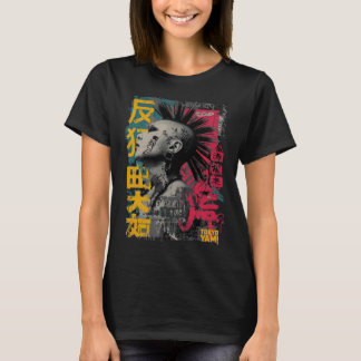 T-shirt Tokyo Yami Punk Crâne – Art Underground Japonais