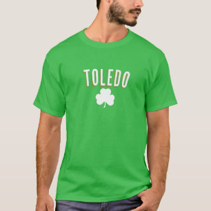 T-shirt Toledo Ohio St. Patrick's Day Shamrock irlandais