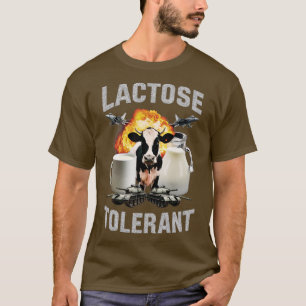 T-shirt tolérant au lactose