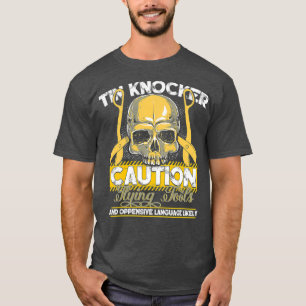 T-shirt Tôlerie de travail de métal cadeaux Funny Tin Knoc