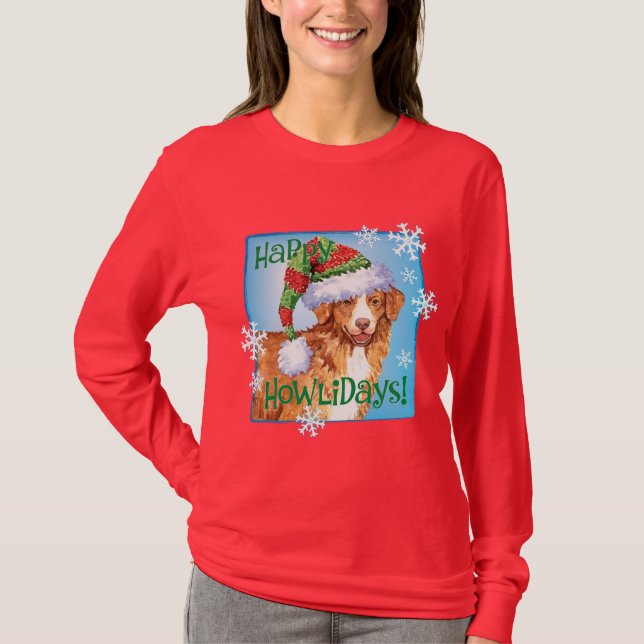 T-shirt Toller heureux de Howliday (Devant)