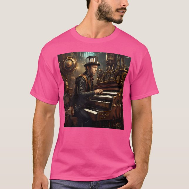 T-shirt Tom attend Steampunk (Devant)