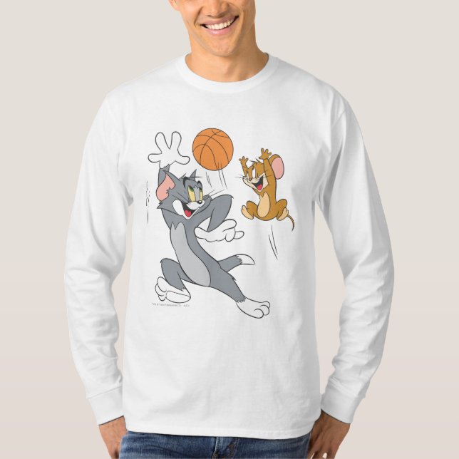 T-shirt Tom et Jerry Basketball 1 (Devant)