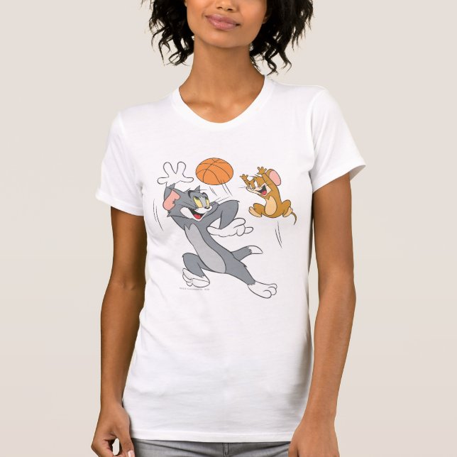 T-shirt Tom et Jerry Basketball 1 (Devant)